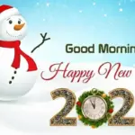 Cute Winter Bunny New Year 2026 Good Morning Pic