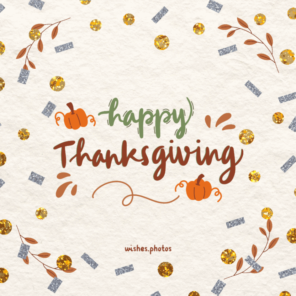 Download free Thanksgiving GIFs with autumn themes