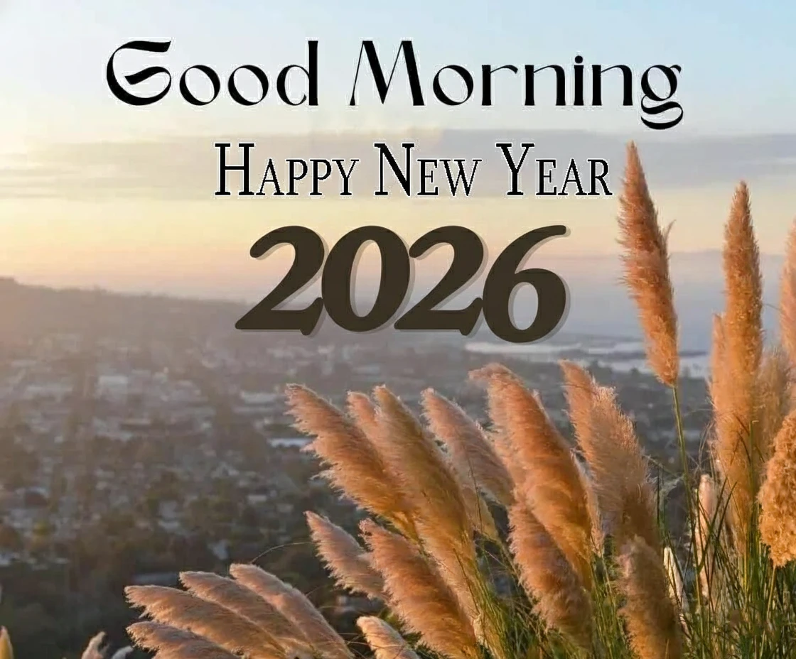 Good Morning Happy New Year 2026 Images