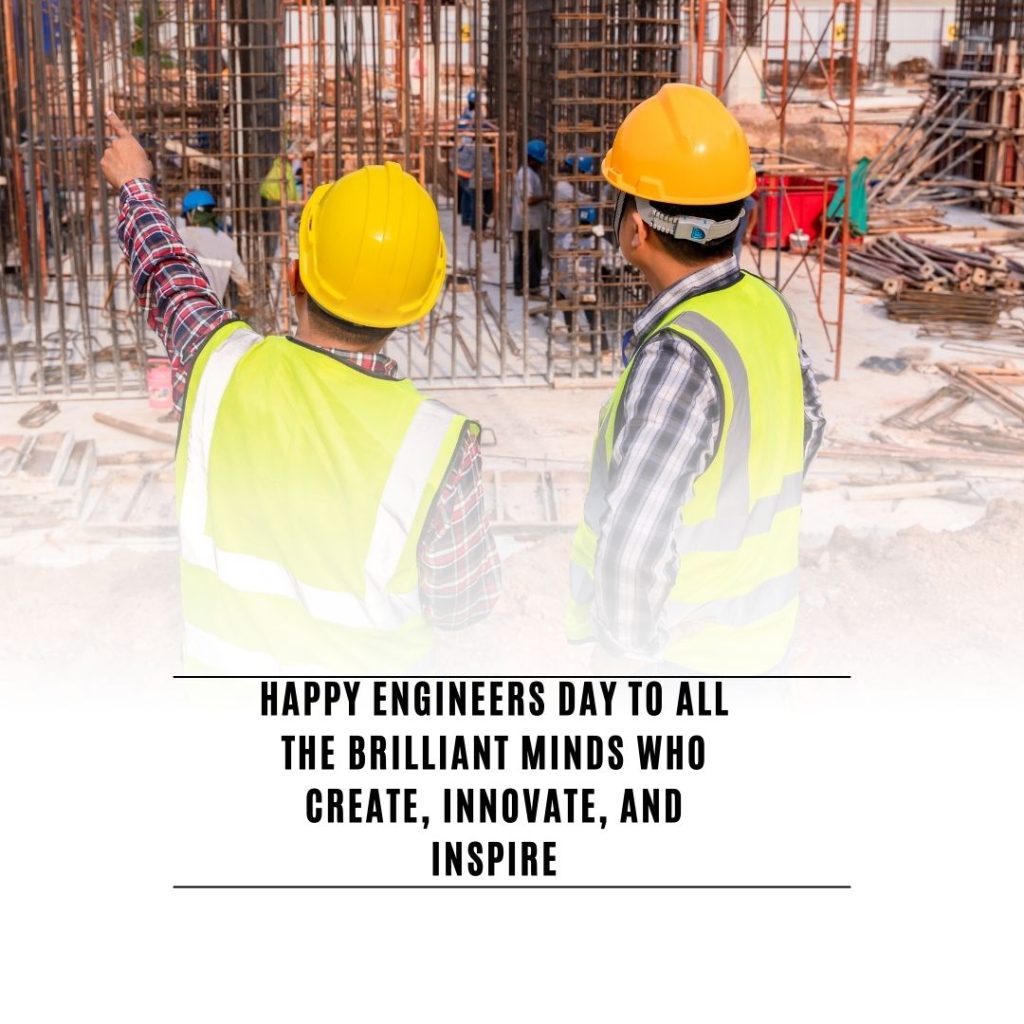 Happy Engineers Day to all the brilliant minds who create, innovate, and inspire