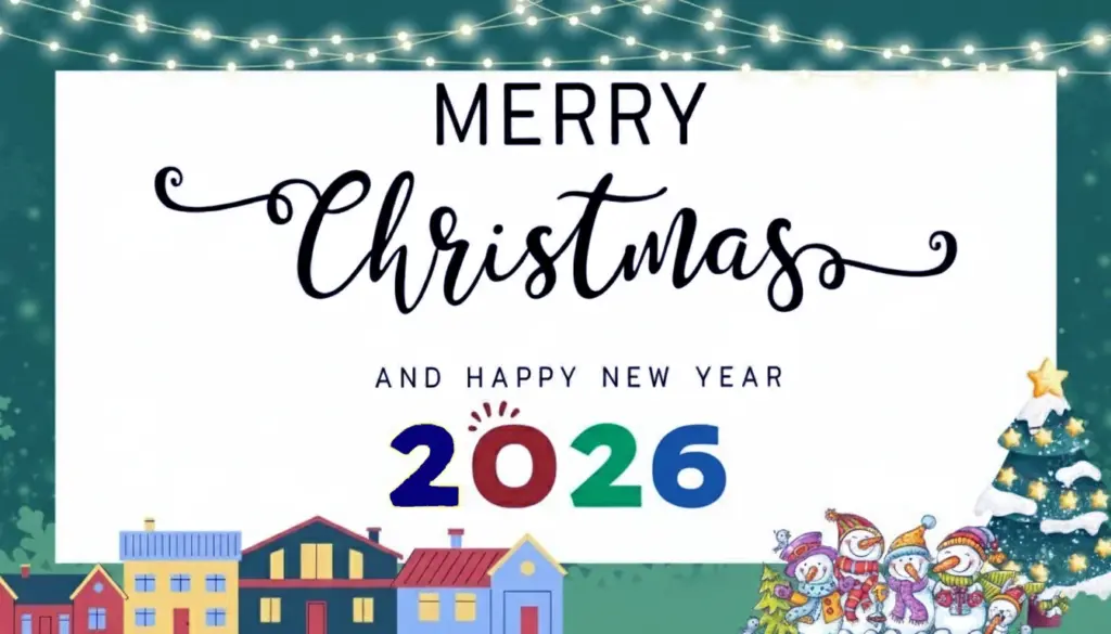 Merry Christmas And Happy New Year 2026 Greetings Merry Christmas And Happy New Year 2026 Greetings