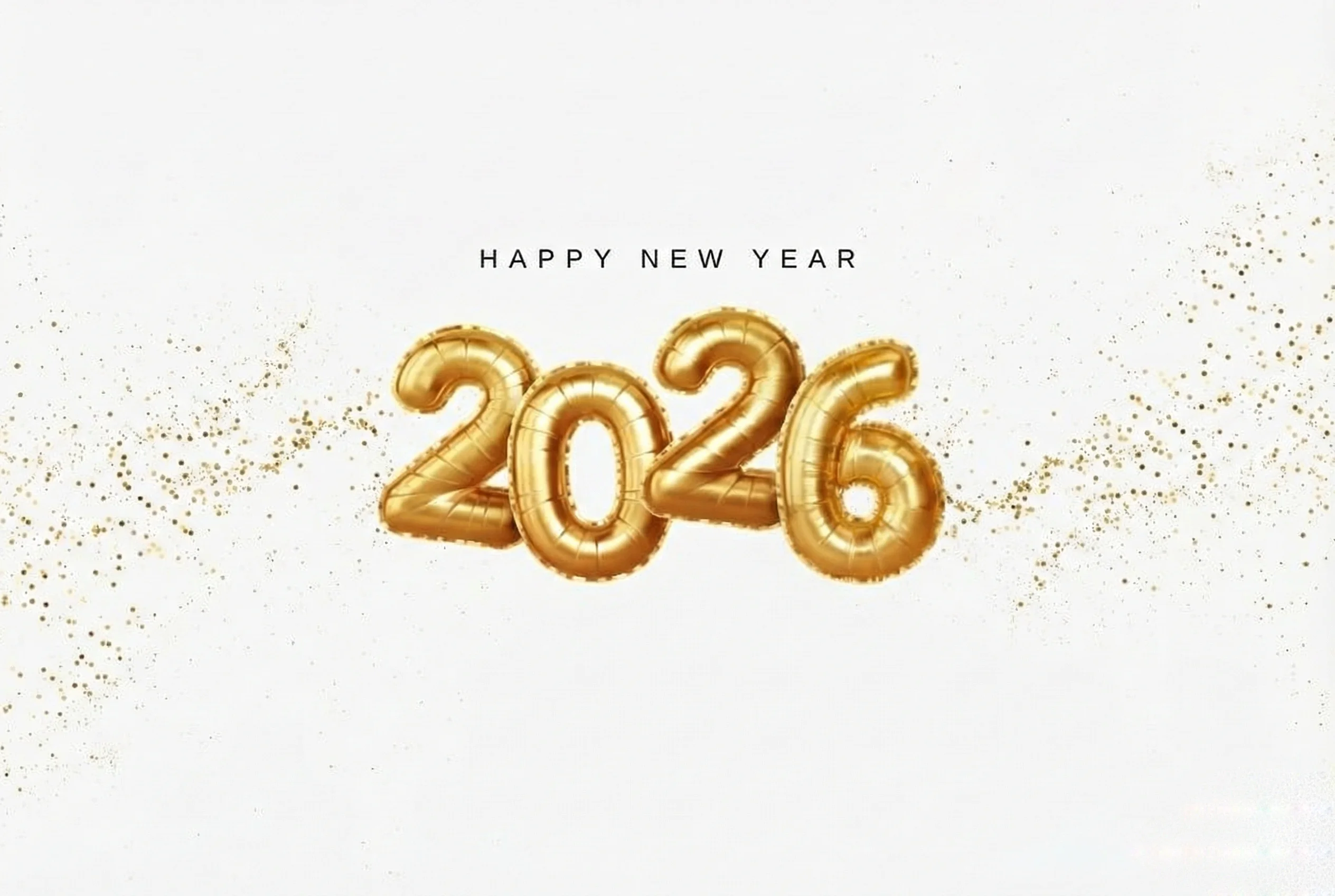 happy new year 2026 balloon number with sparky wallpaper full hd happy new year 2026 balloon number with sparky wallpaper full hd