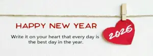 2026 Happy New Year Love Resolution quote