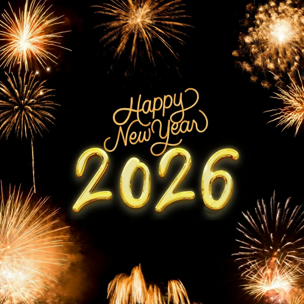 2026 New Year eves firework image for wallpaper 2026 New Year eve's firework image for wallpaper