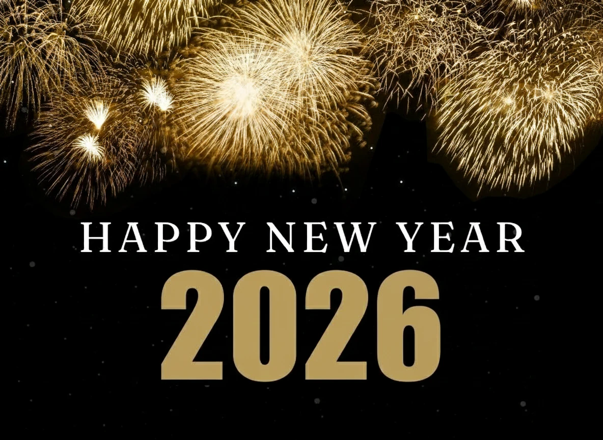 2026 black gold fireworks bloom new years eve festival background picture image