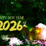 Electronic Christmas card for free happy new year 2026 image