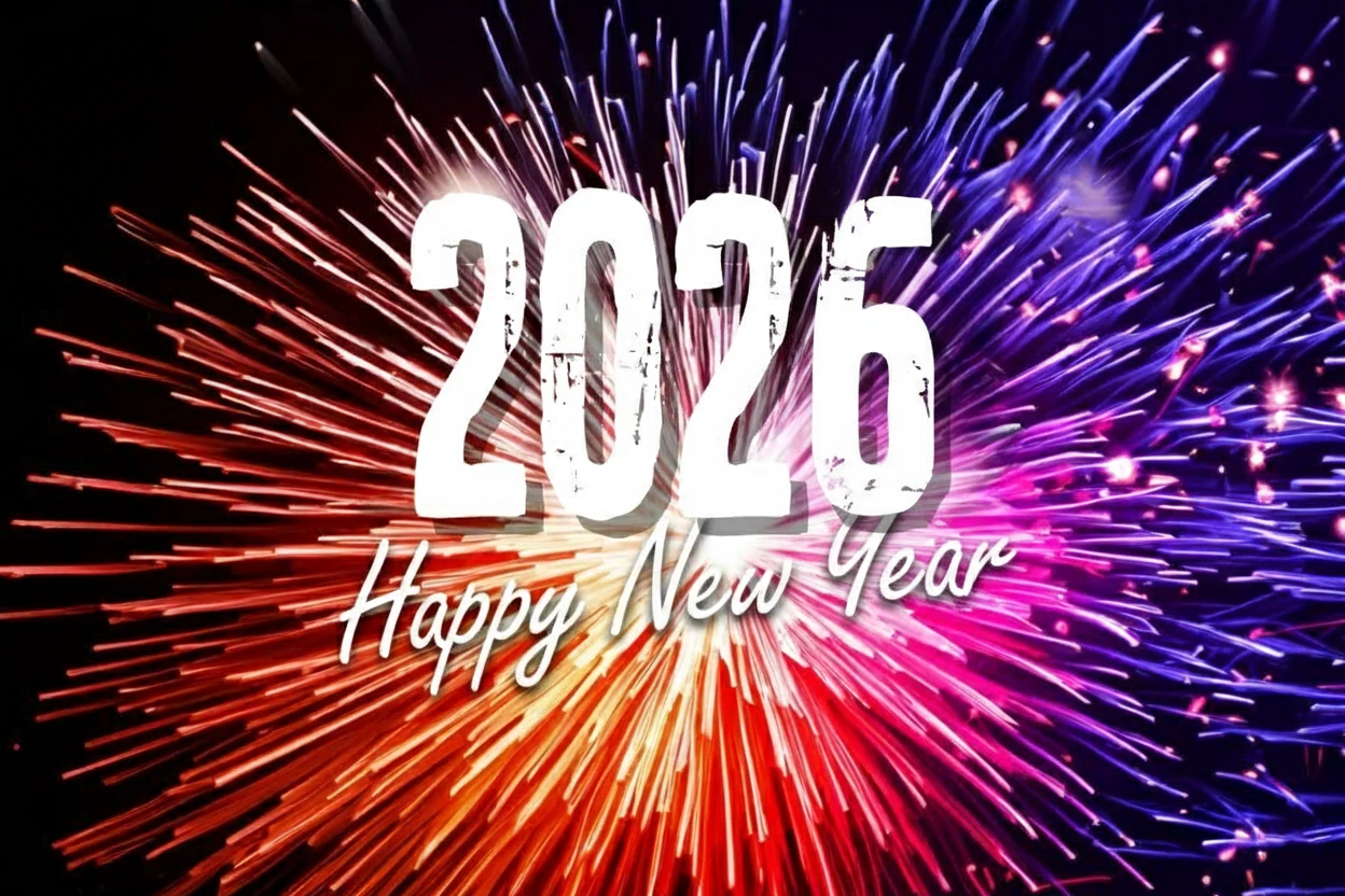 Free download HD 2026 new years eve top quality fireworks background image