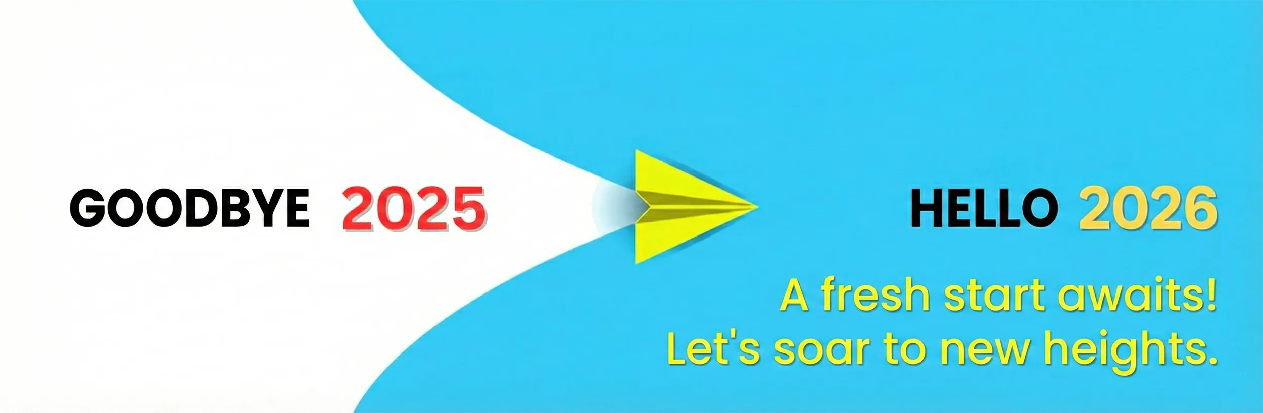 Goodbye 2025 to hello 2026 Greetings and WhatsApp Status