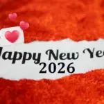 Happy New Year 2026 Love Facebook Cover for Her Him HD