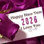 Happy New Year 2026 i love you image