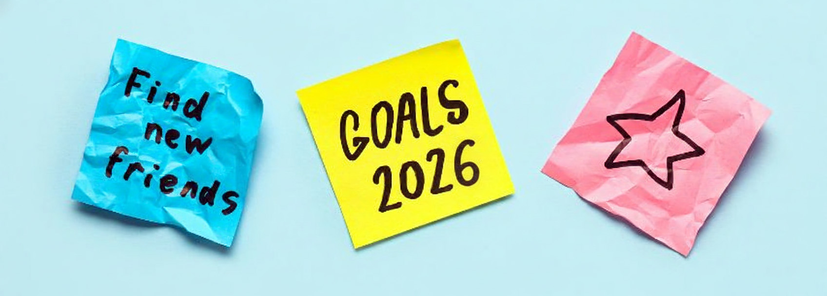 New Year 2026 find new friend, goals 2026