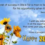 The secret of success in life is for a man to be ready for his opportunity when it comes.