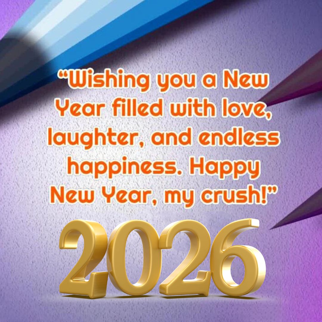 Wishing you a New Year filled with love laughter and endless happiness. Happy New Year my crush 2♡26