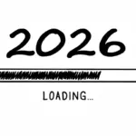 loading process ahead 2026 new year doodle style loading process ahead 2026 new year doodle style