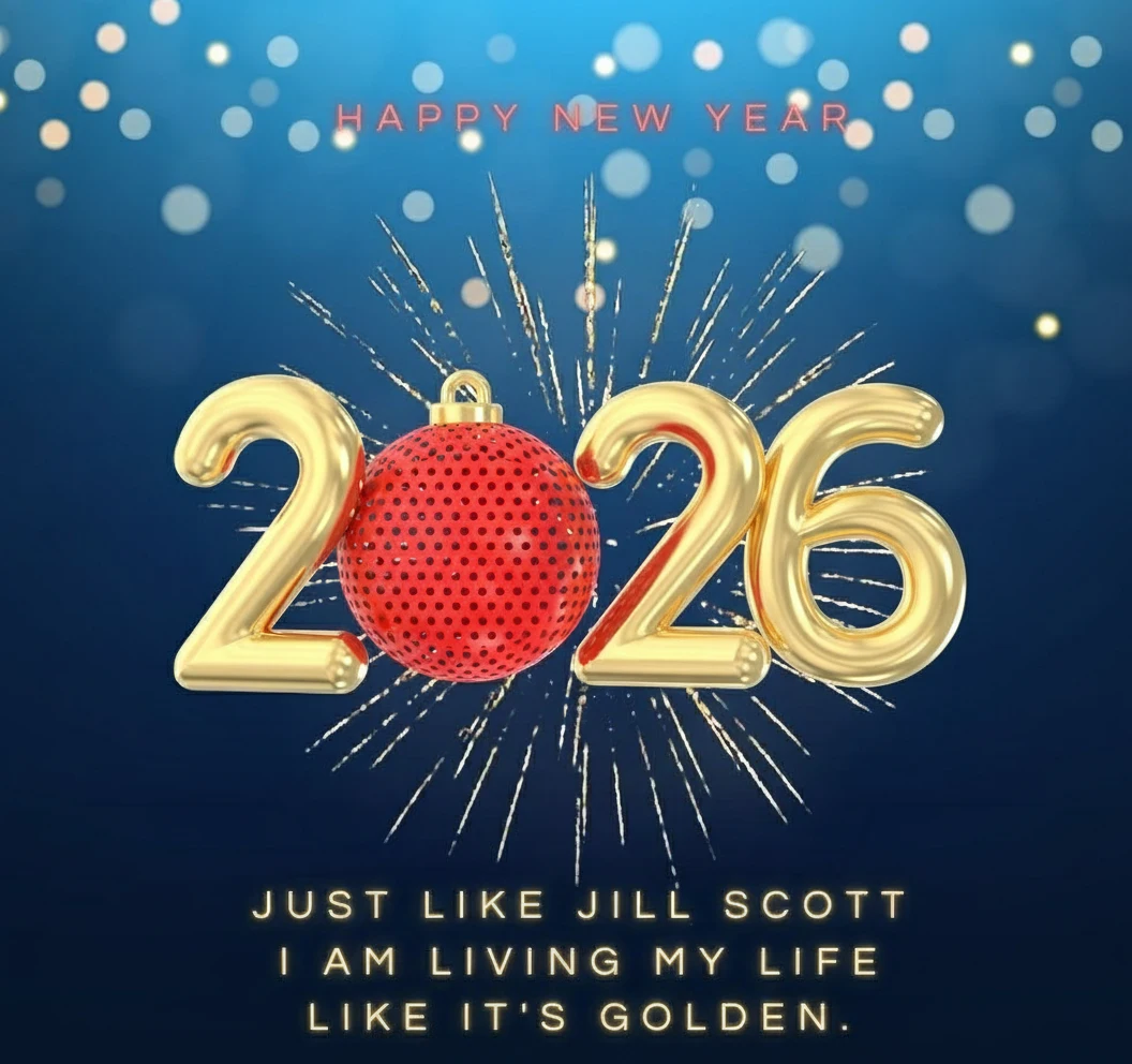 make luxury Happy New Year 2026 card images