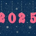 2025 happy new year 2025 numbers design business diary cover for 2025 silhouette of snowflakes holiday design template for brochure card banner postcard vector