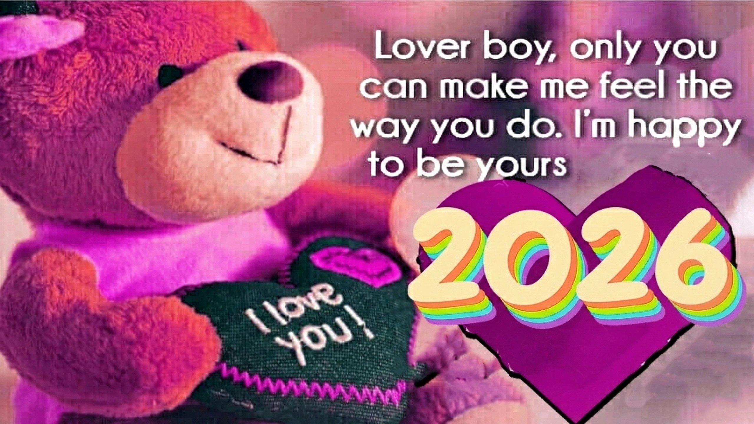 2026 Most Romantic Love Wishes happy New Year
