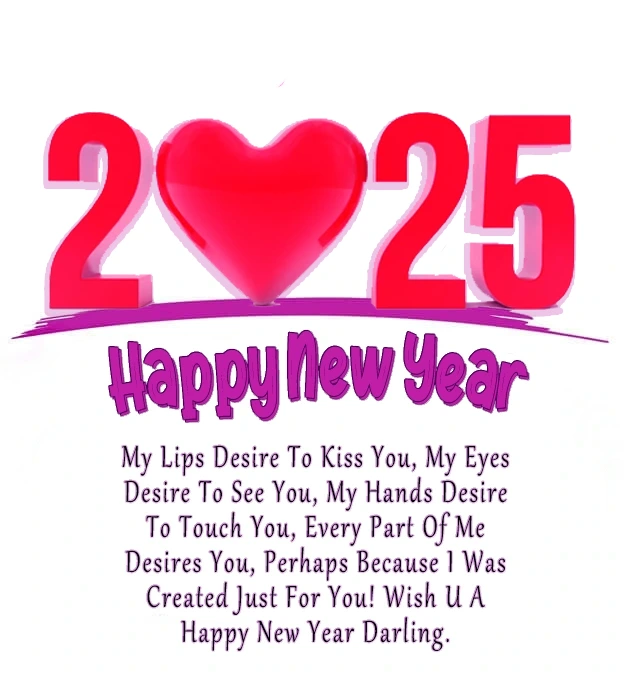 Cool New Year 2025 Love Quote for Her 