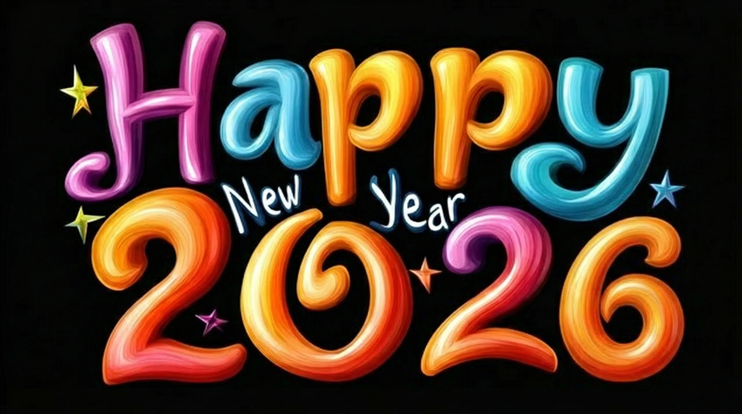Happy New Year 2026 Images vector