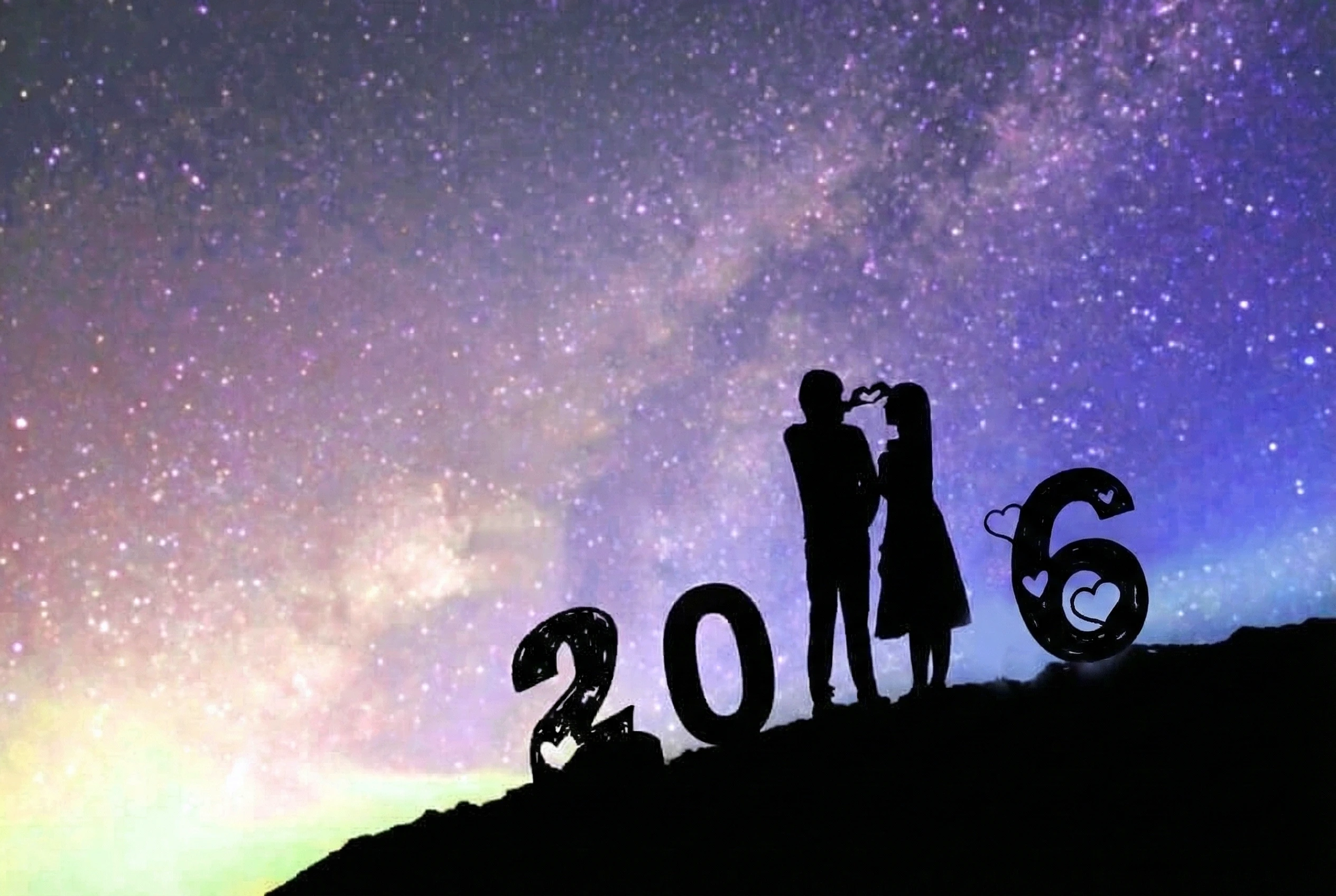 Happy New Year 2026 Love Couple Romance Image HD