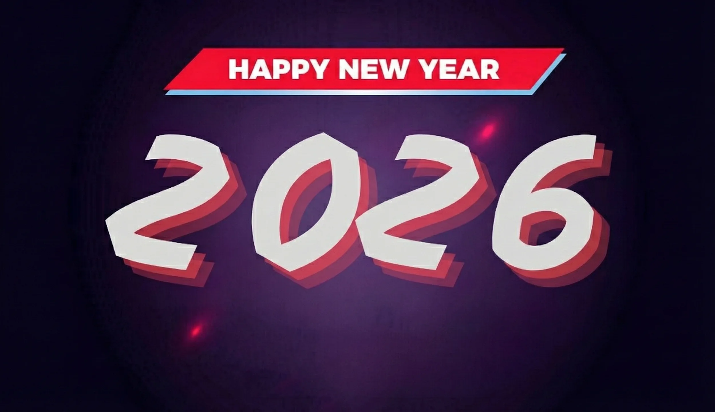 happy new year 2026 number with luxury shiny glitter for a happy new year banner poster greeting and celebration free vector
