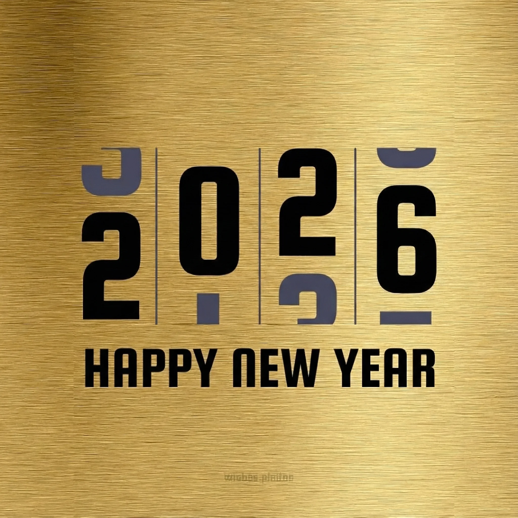 Black and Gold Happy 2026 New Year Social Media Graphic Black and Gold Happy 2026 New Year Social Media Graphic