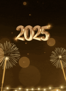 Black and Yellow Festive 2025 Happy New Year Mobile Video Black and Yellow Festive 2025 Happy New Year Mobile Video