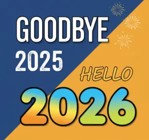 Goodbye 2025 Welcome 2026 New Year Greeting Image Goodbye 2025 Welcome 2026 New Year Greeting Image