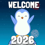 New Year welcome 2026 Penguin GIF New Year welcome 2026 Penguin GIF