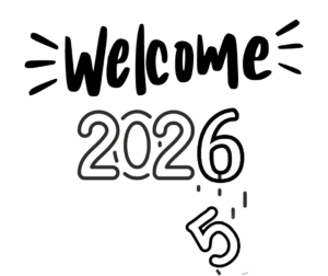 Welcome 2026 and dropping 5 letter Welcome 2026 and dropping 5 letter