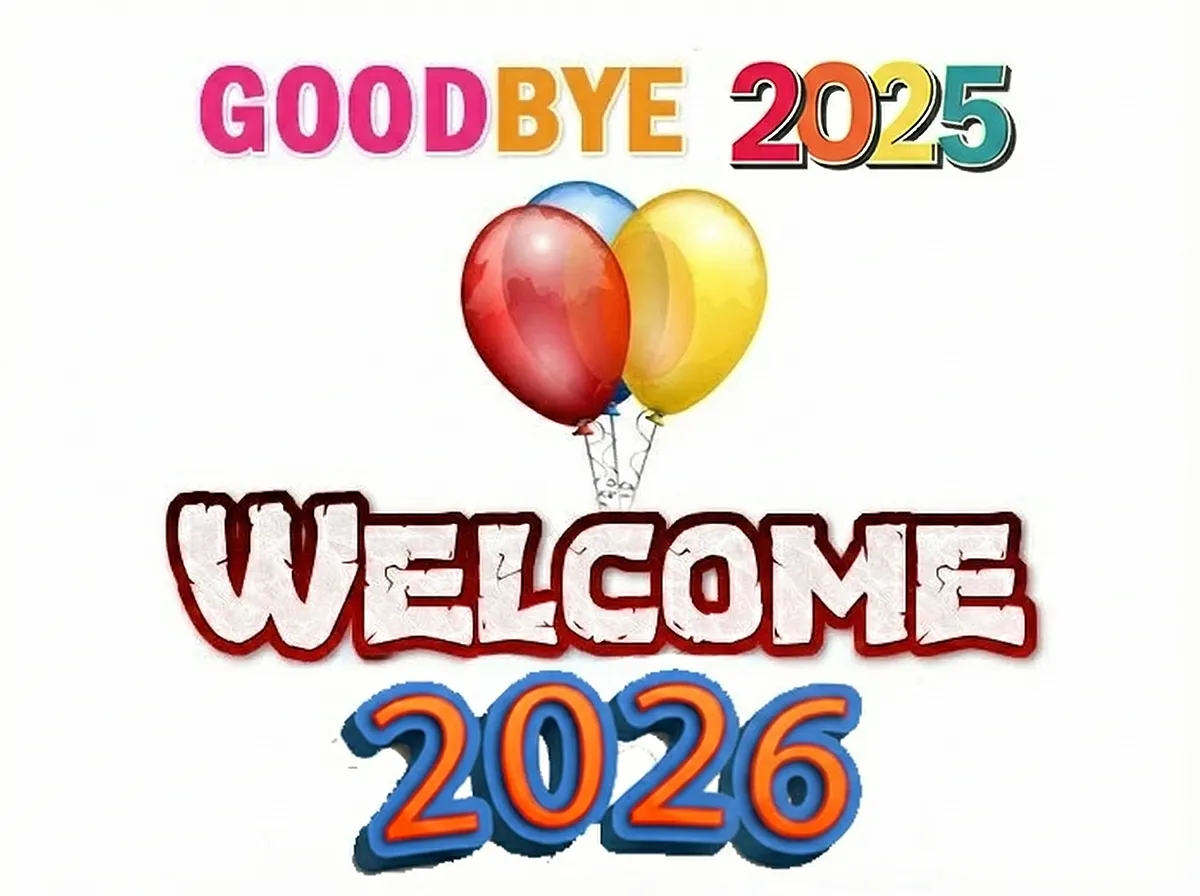 goodbye 2025 welcome 2026 clipart image goodbye 2025 welcome 2026 clipart image