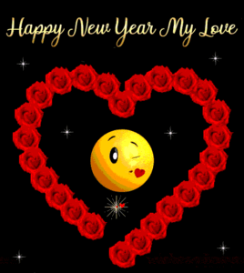 happy new year 2026 gif my love