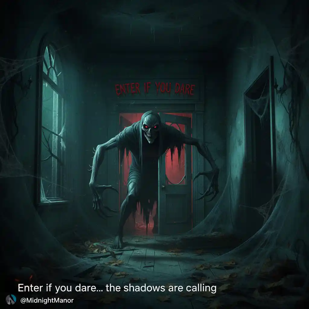 Enter if you dare... the shadows are calling