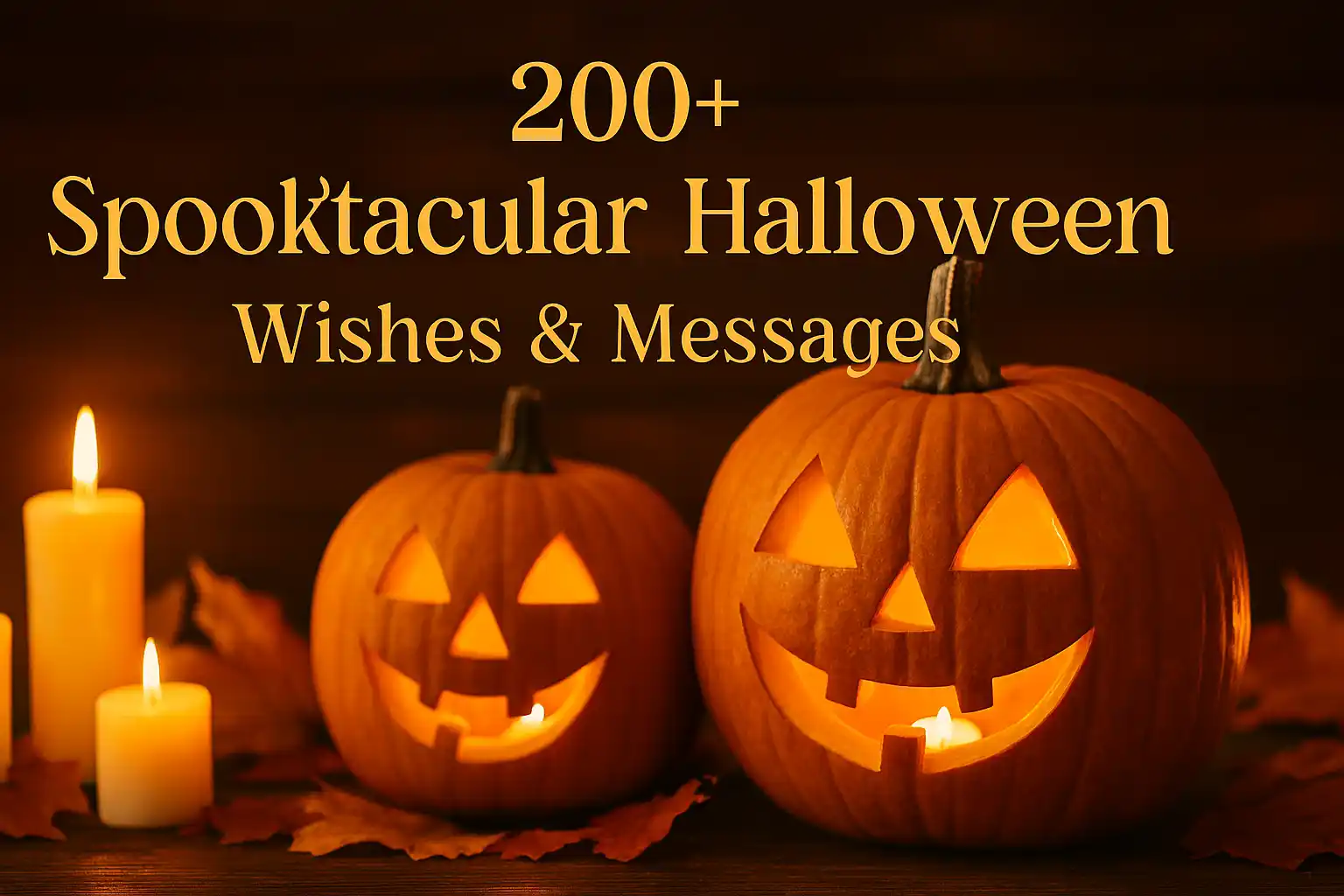 Spooktacular Halloween Wishes & Messages