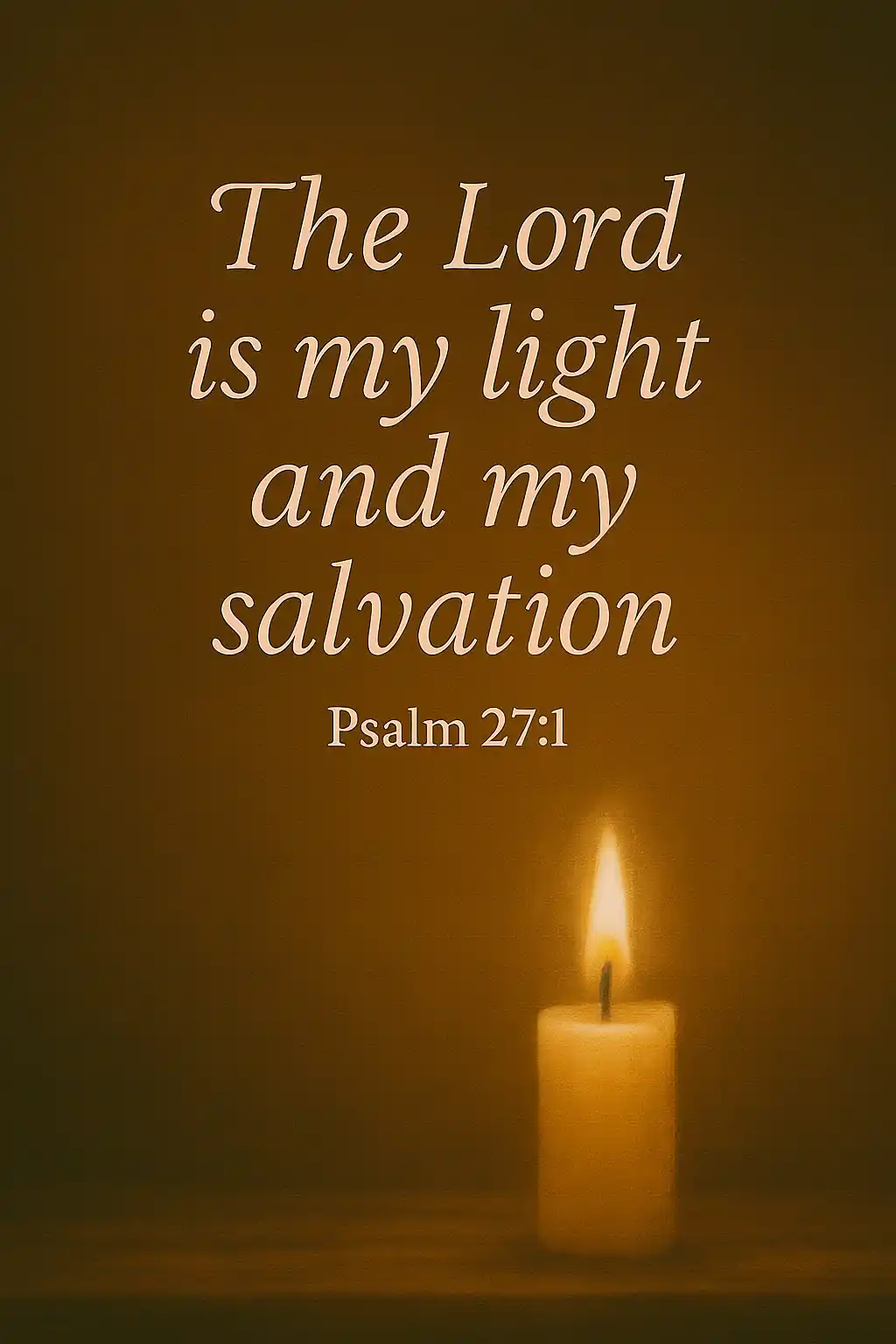 halloween scripture blessing psalm 27 1