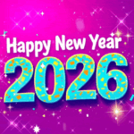 Happy New Year 2026 2k26 GIF