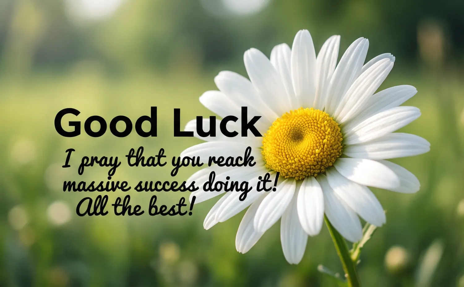 Good Luck I pray that you reach massive success doing it! All the best!