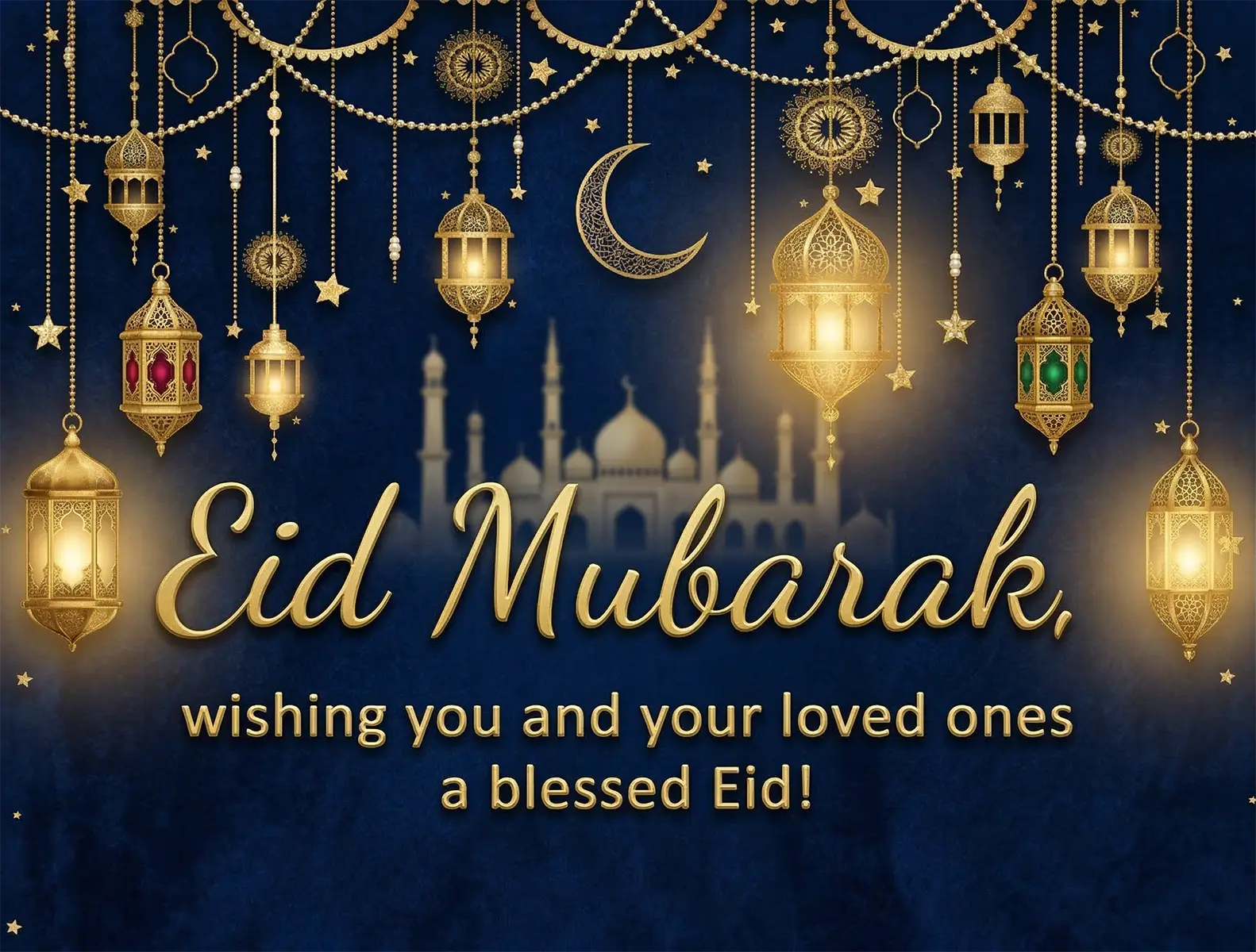Eid Mubarak image wishing you and your loved ones a blessed eid Eid Mubarak image wishing you and your loved ones a blessed eid