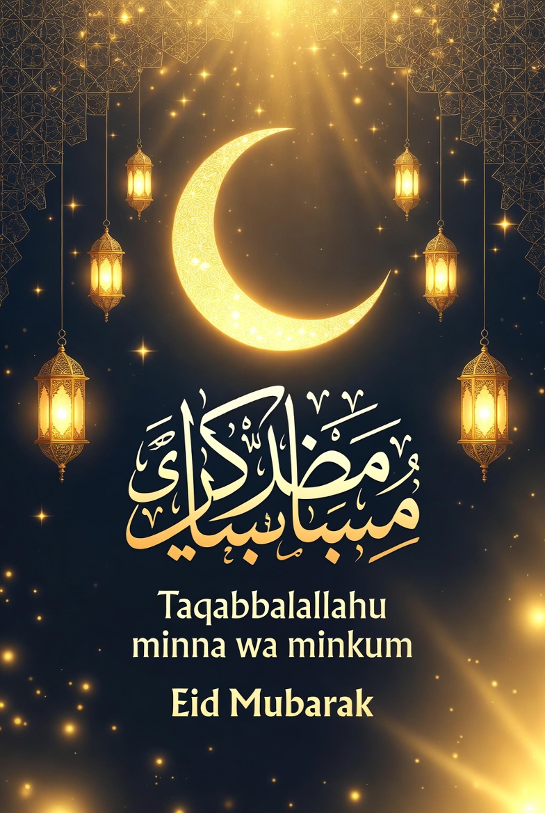 Taqabbalallahu minna wa minkum eid mubarak
