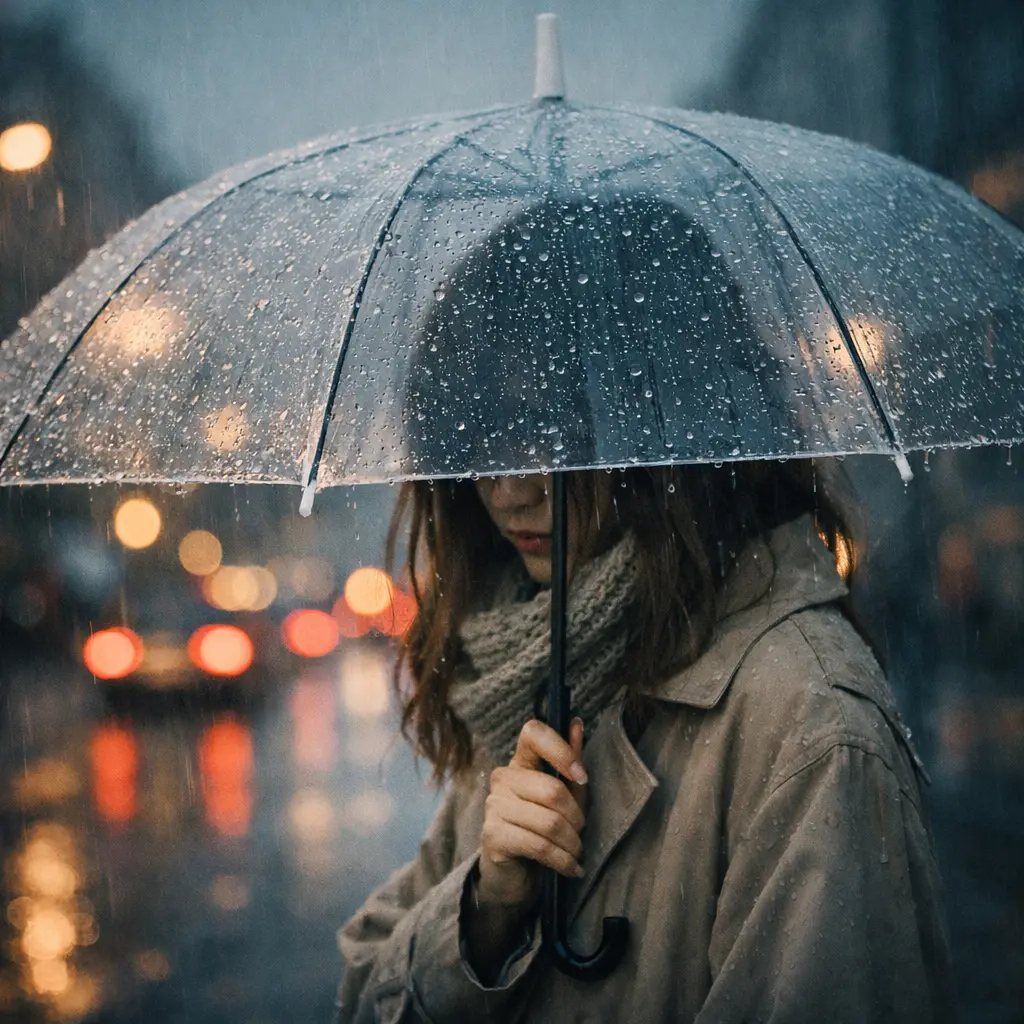 Rainy Day Hidden Face DP